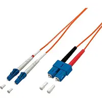 Equip LC/SC Fiber Optic Adapter Cable- OM1, 2.0m , 62.5/125μ