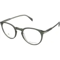 David Beckham DB1139 Herren-Brille inkl. Gläser Vollrand Panto Acetat-Gestell 49/22/150, grün