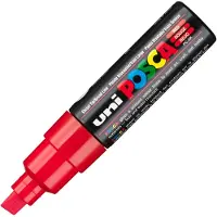 Posca 148882000 Posca Pc-8k Beveled Tip 8mm Pink Filzstift
