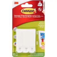 3M Command monteringsstrips Medium 4 par