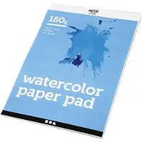 Creativ Company CC Aquarellblock A4 180 gr Weiß 20 Blatt
