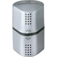 Faber-Castell Grip 2001, Manueller Bleistiftspitzer, Silber