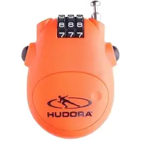 Hudora Cable Lock, orange