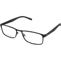 Tommy Hilfiger Herren TH 2082 003 Rahmen von BRILLEN Stahl Schwarz-undurchsichtig Quadratisch