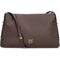 Pinko Umhängetasche Triplet Marrone Castano - Antique Gold braun