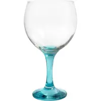 Stylepoint Ballonglas Gin&Tonic, blauer Stiel, Gürallar - 645ml (6 Stk.) - 6er Karton