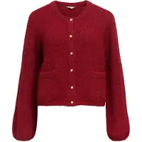 Object Strick Strickjacke Rot S