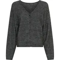 Moss Copenhagen Damen Pullover & Cardigans Mschmilania Hope Cardigan - Grijs - Größe XS/S