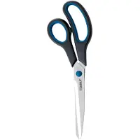 Dahle Schere Office Comfort-Grip, Länge 140 bis 247 mm, Stahl, für Haushalt und Büro