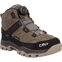 CMP Kids Kiruna Mid Fitgo Fleece WP Trekking Shoes deserto-sabbia (08PU) 34