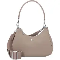 Lacoste Umhängetasche Schultertasche Daily City Hobo Bag Taupe