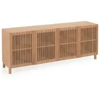Natur24 Sideboard Beyla 180 x 42,5 x 71,5 cm Eiche Wohnzimmer Schlafzimmer