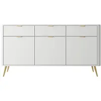 NADUVI Collection Sideboard ¦ weiß ¦ Maße (cm): B: 163,5 H: 83,6