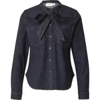 Comma Blouses Blue Denim Größe: 38 | Business hemden Outlet | Damen | Blau