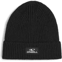 O'Neill Beanie "BOUNCER BEANIE", Herren, schwarz out, Obermaterial: 100% Polyester, Mützen Beanie, mit klobigem Rippstrickmuster, One Size