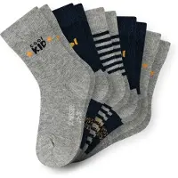 Schiesser Socken 5er Pack in Grau | Gr.: 19-22