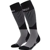 Cep Herren Ski Ultralight Socks Tall Black Grey - V