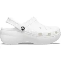 Crocs | Damen | Classic Platform | Clogs | Weiß | 33 206750-100-W4