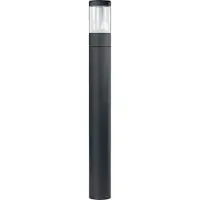 Ledvance Modern 90cm 12W, Wandbeleuchtung für den Außenbereich, Dunkles Grau, Aluminium, Polycarbonat (PC), IP54, Fassade, Garten, Rasen, I