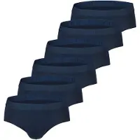 JOOP! Slip JOOP "Slip Everyday 6er Pack", Herren, Gr. 3XL, blau, Obermaterial: 95% Baumwolle CO. 5% Elasthan EL., Unterhosen Slip