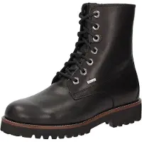 Sioux Stiefelette "Elmiana-700-TEX-WF", Damen, Gr. 37.5 (UK 4 1/2), schwarz, Obermaterial: 100% Kalbsleder CAL. 100% Gummi rubber., Schuhe Stiefelette