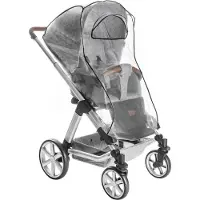 Reer Regenschutz für Kinderwagen - Transparent - - One Size - Regenschutz