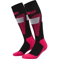 Cep Ski Merino Socks Tall 3.0, Skisocken, Damen, rosa