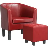 vidaXL Beatriz With footstool