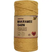 Folia Makramee Garn gelb 24993