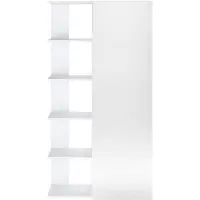 Vente-unique Schuhschrank Sylany Weiß 87.6 cm
