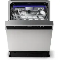 Klarstein Verosteel Geschirrspüler 60cm Unterbau - 14 Plätze, 9 Programme, 42 dB, A , AquaStop, Kindersicherung, Edelstahl, Spülmaschine Unterbau