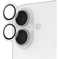 PanzerGlass Kameraprotektor Hoops Optic Rings für das Apple iPhone 17 - Transparent
