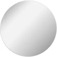 Fackelmann Spiegel rund Ø 60 cm MIRRORS / Wandspiegel mit Befestigung / Maße (B x H x T): ca. 60 x 60 x 1,5 cm / hochwertiger Badspiegel / moderner Badezimmerspiegel / Durchmesser 60 cm