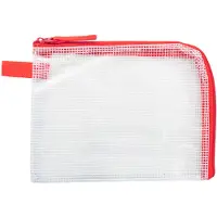 Crevide Sammelbeutel aus gewebeverst. Folie Rot B6