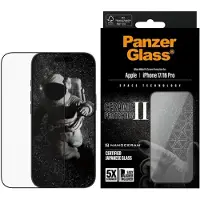 PanzerGlass - Ceramic II Screen Protector - iPhone 17/iPhone 16 Pro - UWF w. EasyAligner