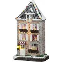 Luville Französisches Cottage batteriebetrieben L 15 x B 8 x H 26 cm (multi)