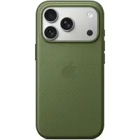 Apple Original iPhone 17 Pro Hülle - Gewebtes recyceltes Kunststoff - Backcover/Hard Case - Grün