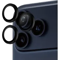 PanzerGlass Kameraprotektor Hoops Optic Rings für das Apple iPhone 17 Pro / Apple iPhone 17 Pro Max - Schwarz