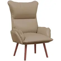 vidaXL Sessel Cappuccino 69 x 74 x 93 cm Kunstleder