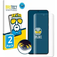 BROTECT Fullscreen für Samsung Galaxy S25 FE Schutzfolie Displayschutz Folie Klar Transparent