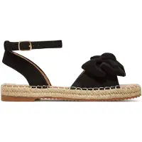 DeeZee Espadrilles LE601-107 Schwarz