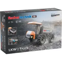 Fischertechnik STEM-Kit Baustellen-LKW zum Zusammenbauen und Bewegen,