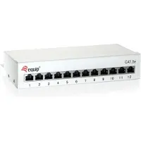 Equip Cat 6 Patchpanel 12 Ports