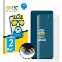 BROTECT Fullscreen für Samsung Galaxy S25 FE Schutzfolie Displayschutz Folie Matt Entspiegelungsfolie