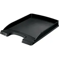 Leitz Ablagekorb Plus 5237, DIN A4, 10 Stück, schwarz