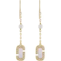 Marc Jacobs Ohrringe The J Marc Luxe 2P5JER001J17 Goldfarben