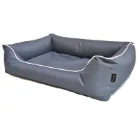 Lebon Hundebett Paula eckig grau