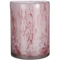 Mica Decorations Mica Glas Vase Estelle zylinder hellrosa, 23 x 17 cm GLO660652693