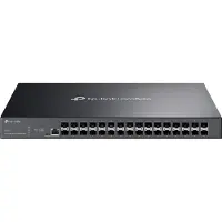TP-LINK Omada 32-Port 10GE SFP+ L2+ Managed Switch, Managed, L2+, Rack-Einbau