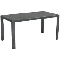 Primaster Gartentisch Alu Loreto 150 x 80 cm
